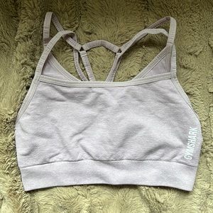 Lavender strappy bra